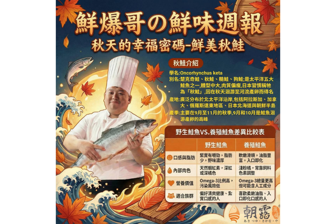 秋天的幸福密碼-鮮美秋鮭
