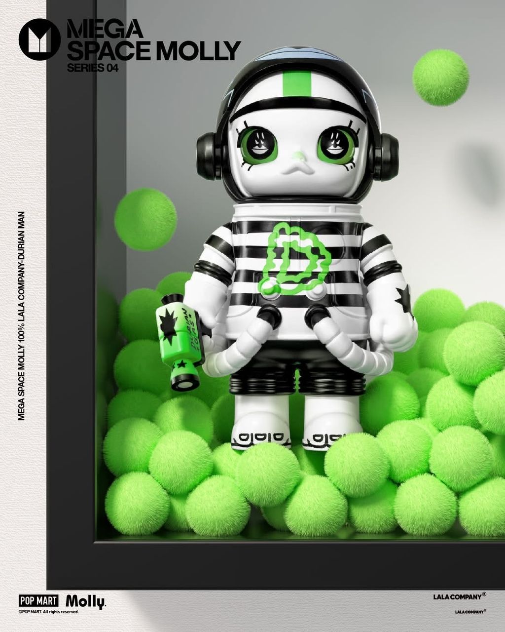 POPMARTMEGA MOLLY 100% アニバーサリーコレクション 第4弾 Pop Mart Mega Space Molly Series 4 100% Sealed Case (9 Blind