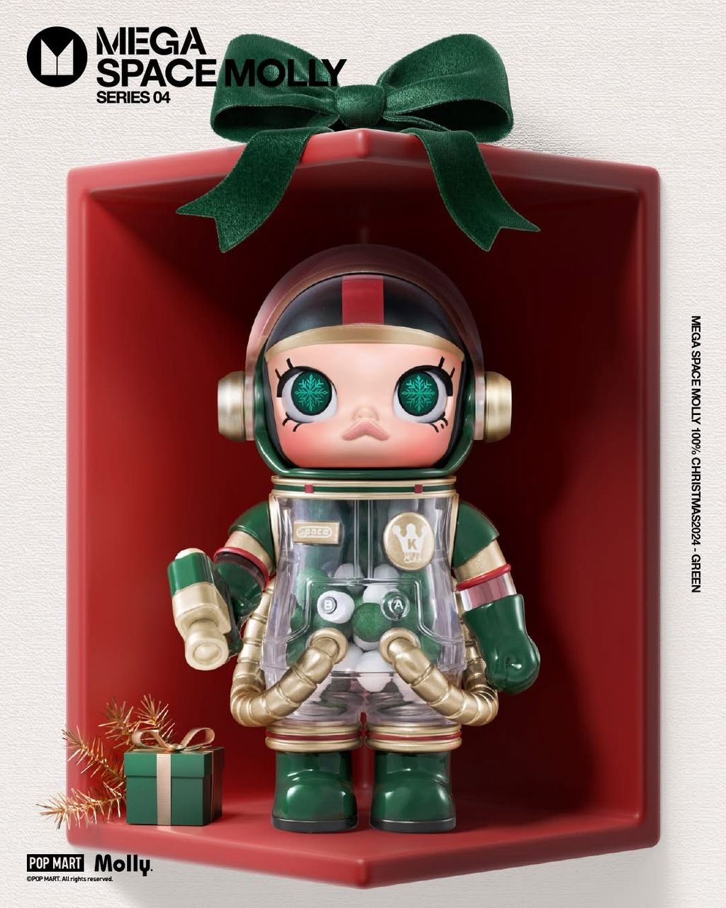 POPMARTMEGA MOLLY 100% アニバーサリーコレクション 第4弾 Authentic MEGA SPACE MOLLY 100% Anniversary Series 4