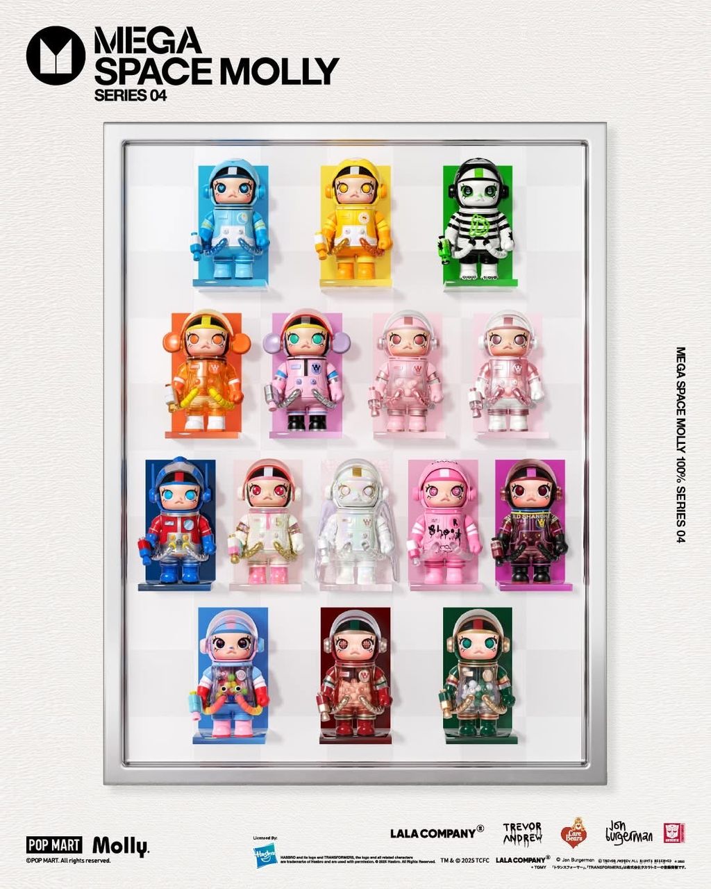 POPMARTMEGA MOLLY 100% アニバーサリーコレクション 第4弾 POP MART MEGA SPACE MOLLY 100% 週年紀念系列第四代盲盒– TG.TOYS