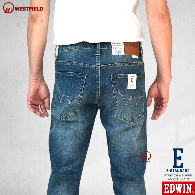 EDWIN® E-Standard® MEN'S 505 JAPAN BLUE STRAIGHT CUT JEANS