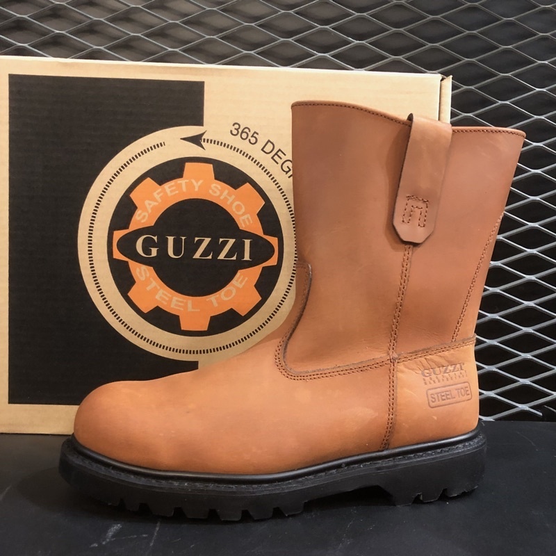 GUZZI HEAVY DUTY STEEL TOE 9 LEATHER SAFETY BOOT SHOE 302 Westfield Malaysia