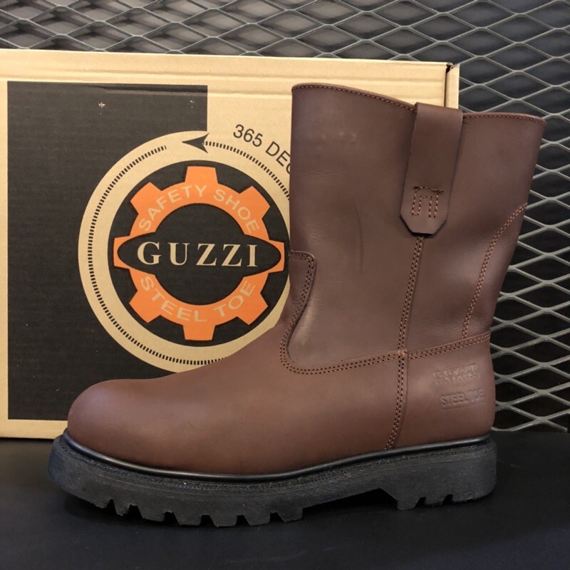 GUZZI HEAVY DUTY STEEL TOE 9 LEATHER SAFETY BOOT SHOE 302 Westfield Malaysia