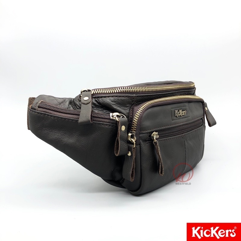 KICKERS PREMIUM LEATHER POUCH BAG KIC W 87712 Westfield Malaysia