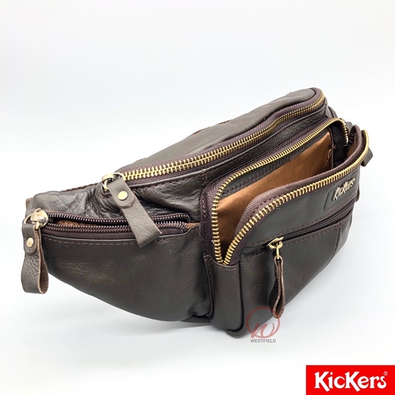 KICKERS PREMIUM LEATHER POUCH BAG KIC W 87712 Westfield Malaysia