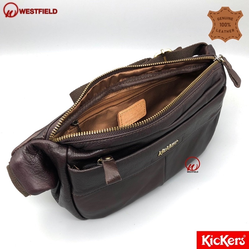 KICKERS PREMIUM LEATHER SLING BAG ( KIC-S 78671 ) – Westfield Malaysia