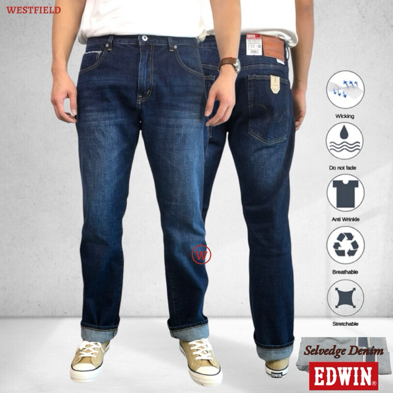 🔥Limited Edition🔥 EDWIN® Men's 505 Selvedge Japan Denim Straight