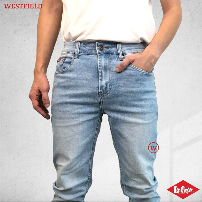 Lee cooper blue jeans on sale