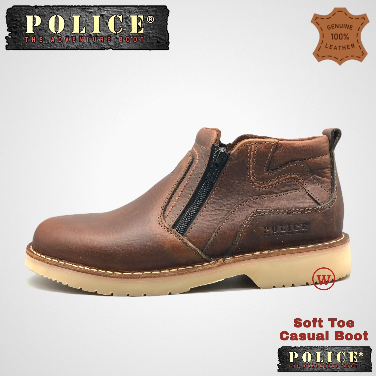 police chukka boots
