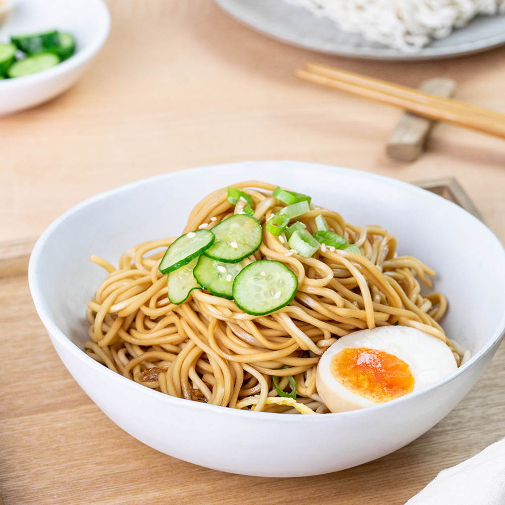 義美安心速拌麵-醬香烏醋