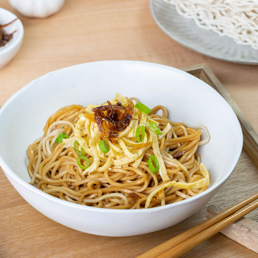 義美安心速拌麵-香酥紅蔥2