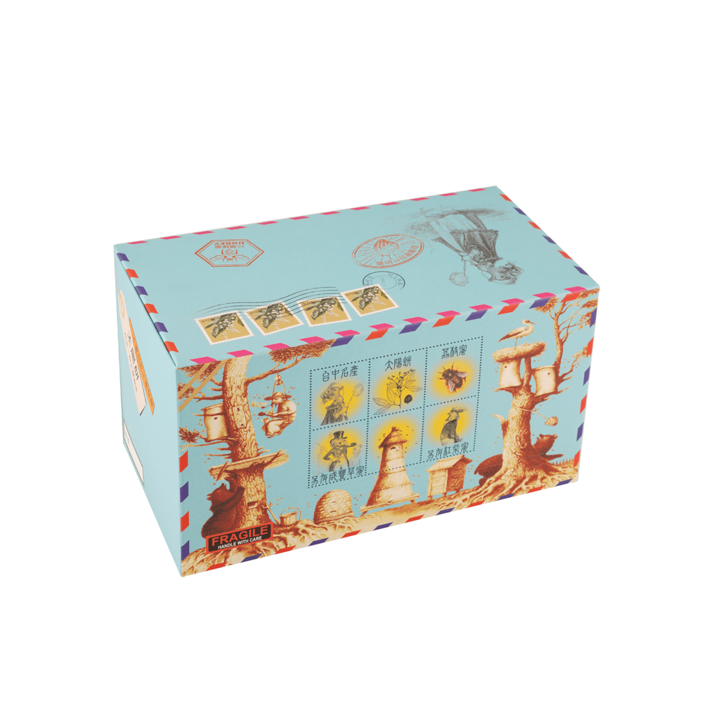 荔枝蜜太陽餅-側面