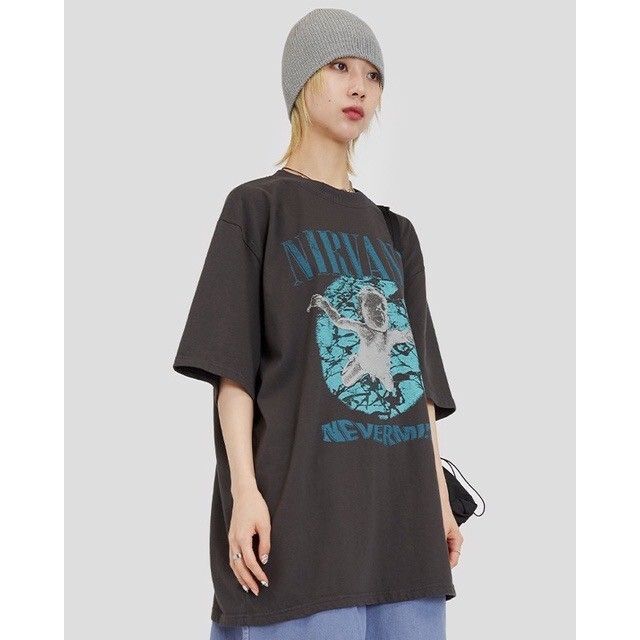 LINE_ALBUM_【RYO】🇰🇷 Raucohouse 22SS Nirvana 寬鬆 NeverMind 印花_230413_9