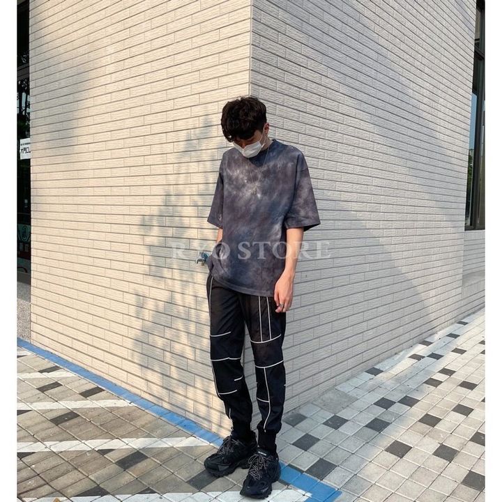 LINE_ALBUM_【RYO】韓國 2色 渲染 開衩 寬鬆 短TEE 短袖_230413_8