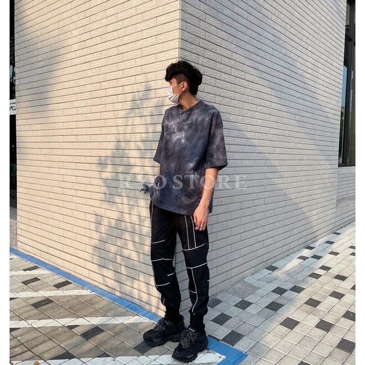 LINE_ALBUM_【RYO】韓國 2色 渲染 開衩 寬鬆 短TEE 短袖_230413_7