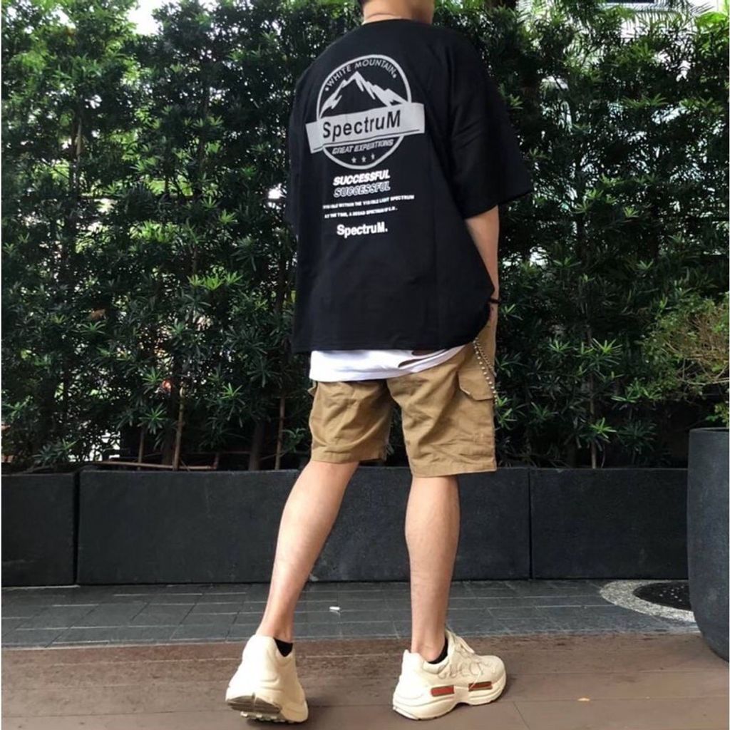 LINE_ALBUM_【RYO】韓國 SpectruM 雪山 反光 Oversize 短袖 五分袖_230413_2