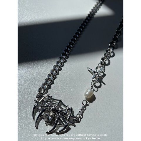 LINE_ALBUM_【RYO】平價飾品 ACC 盒裝 蜘蛛 古巴 暗黑 珍珠 古巴鍊 項鍊_230417_5