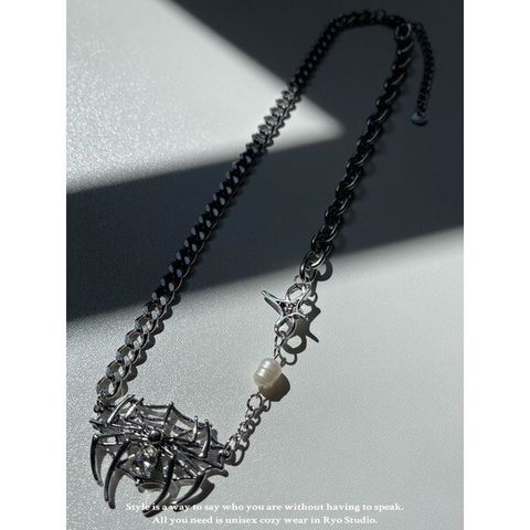 LINE_ALBUM_【RYO】平價飾品 ACC 盒裝 蜘蛛 古巴 暗黑 珍珠 古巴鍊 項鍊_230417_4