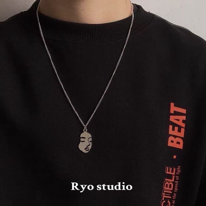 LINE_ALBUM_【RYO】平價飾品 ACC 盒裝 人臉 吊墜 項鍊 個性 情侶 簡約 百搭 項鍊_230417_2