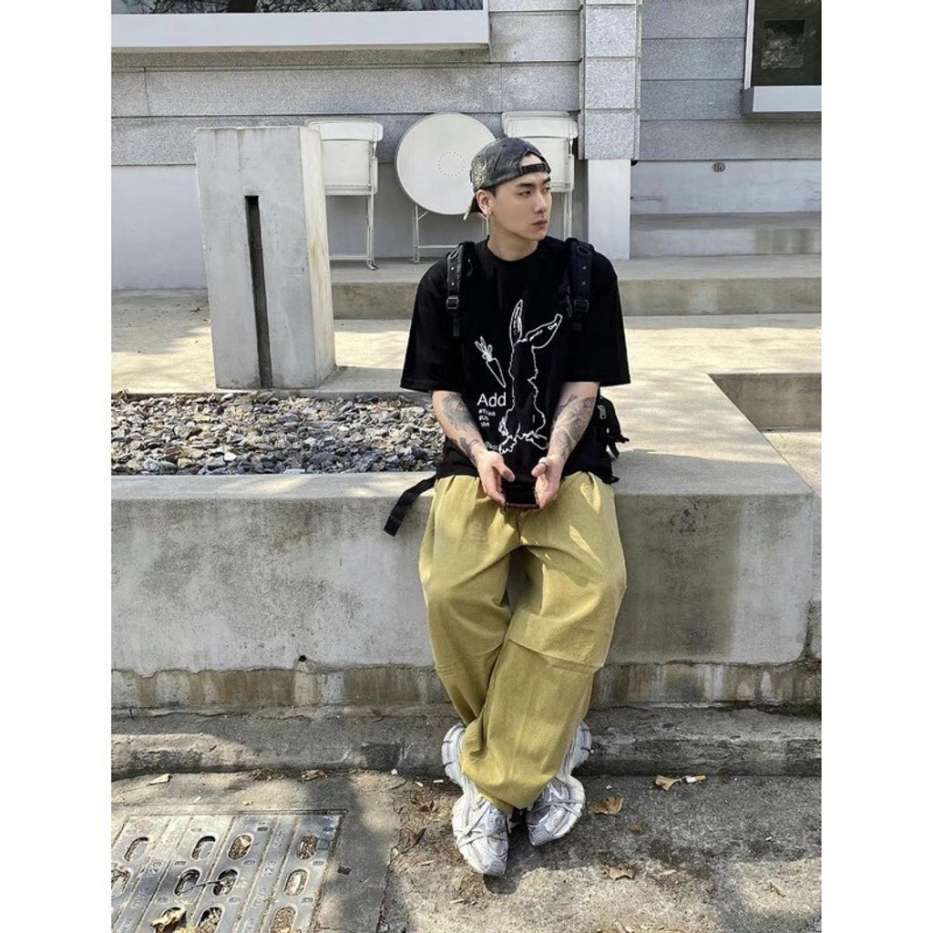LINE_ALBUM_【RYO】🇰🇷 HOLY IN CODE Add Rabbit 塗鴉 兔子 印花 短袖 短Tee (_230601_11