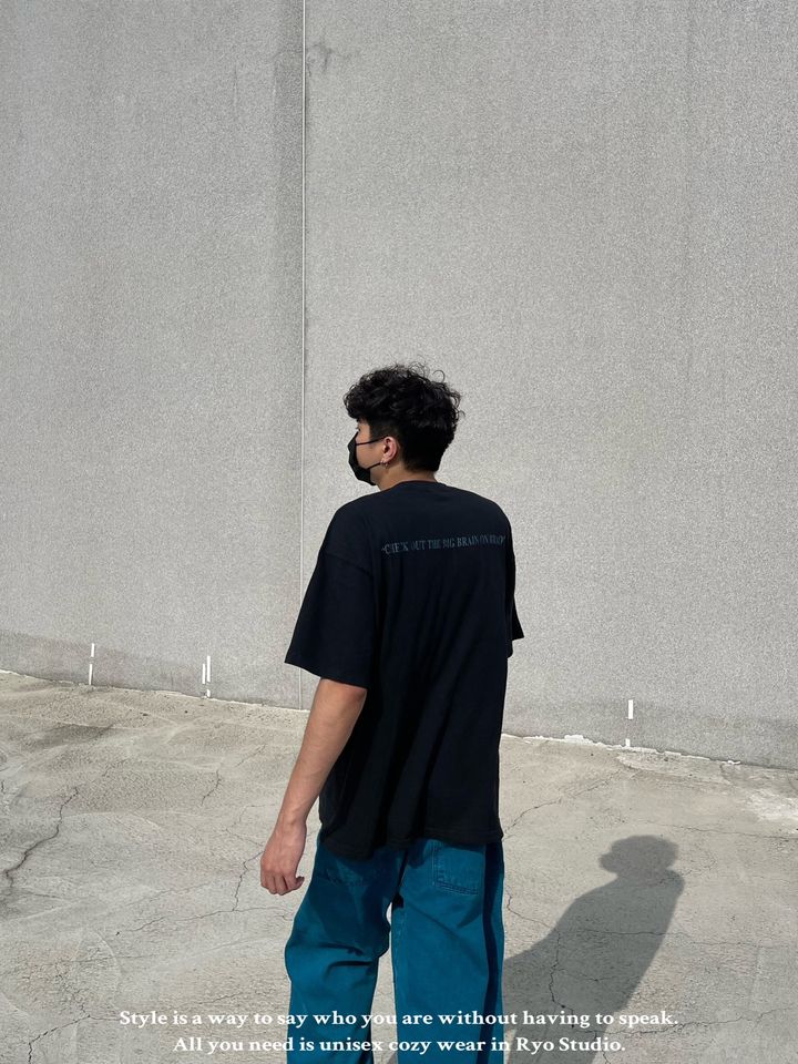 LINE_ALBUM_【RYO】🇰🇷 Raucohouse 藍色 文字 復古 短袖 短T_230601_9