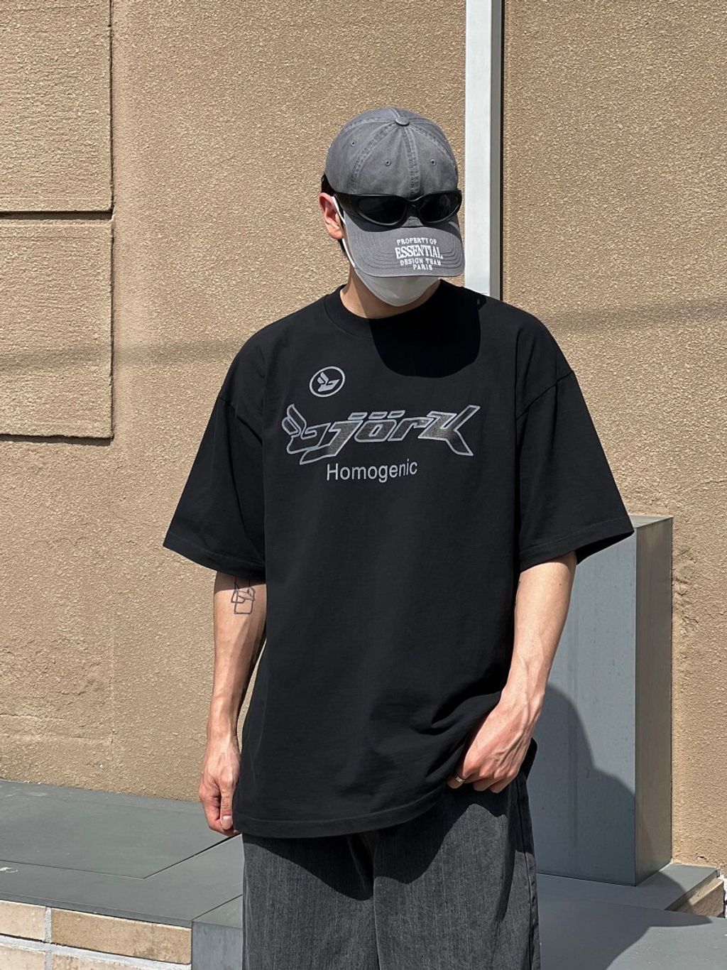 LINE_ALBUM_【RYO】🇰🇷 Raucohouse Dark Bjork復古 印花 街頭 短袖 短T_230601_0