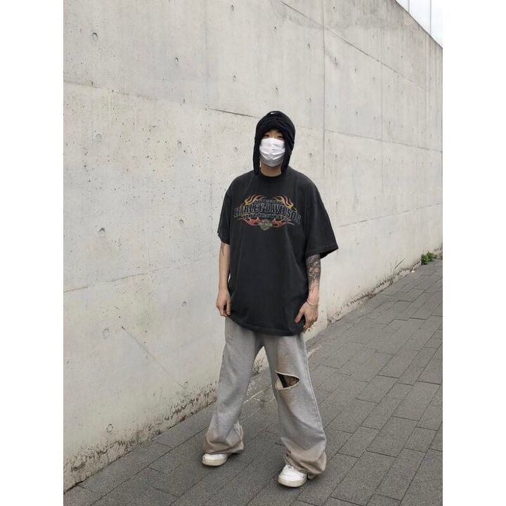LINE_ALBUM_【RYO】🇰🇷 HOLY IN CODE HARLEY DAVIDSON 哈雷 火焰 手袖 洗舊_230601_10