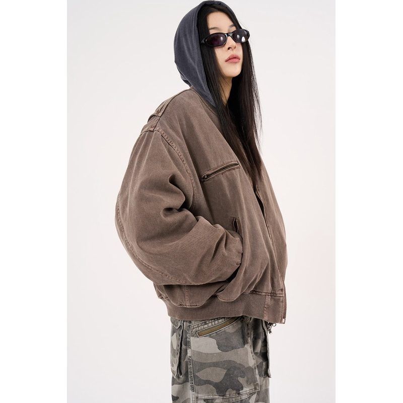 Raucohouse MA-1 Raucohouse ジップアップジャケット MA-1