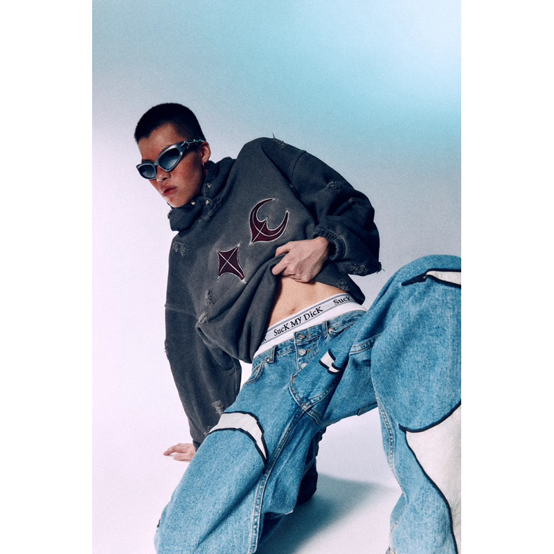 RYO】韓國代購🇰🇷 LMC OVAL GLOBE WAFFLE ZIP-UP HOODIE – RYO