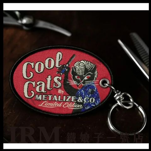 METALIZE X COOL CATS 織帶鑰匙圈 (2)