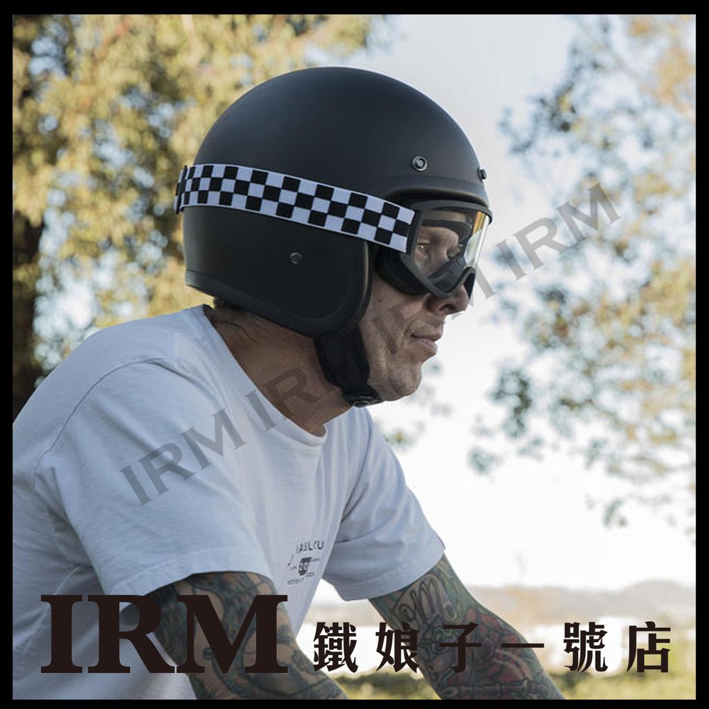 MOTO 2.0 GOGGLE - CHECKERS BLACK