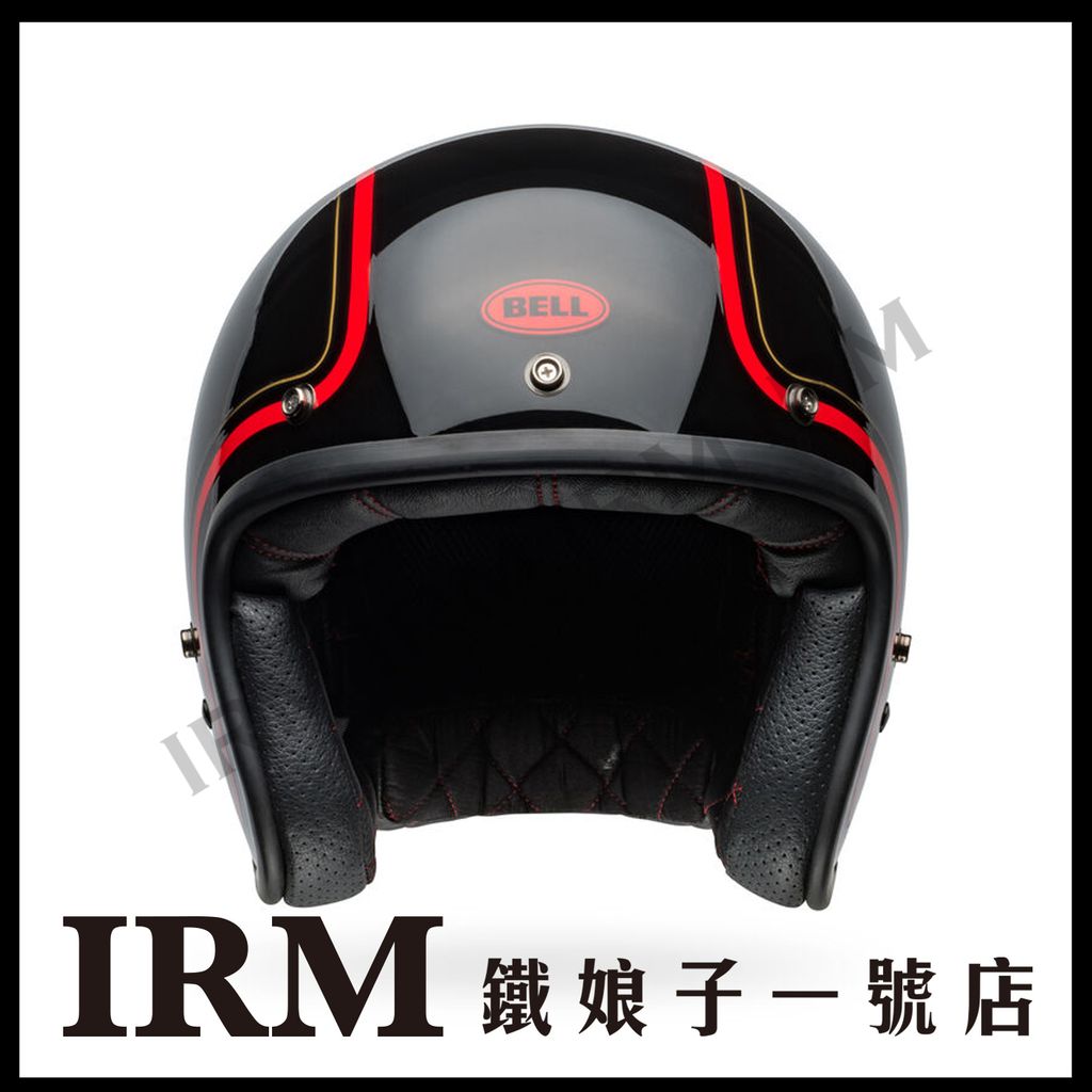 bell-custom-500-street-motorcycle-helmet-chief-gloss-black-front