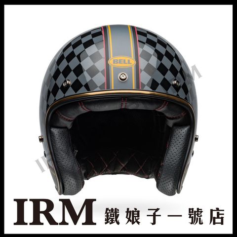 bell-custom-500-street-motorcycle-helmet-rsd-wreakers-gloss-black-gold-front