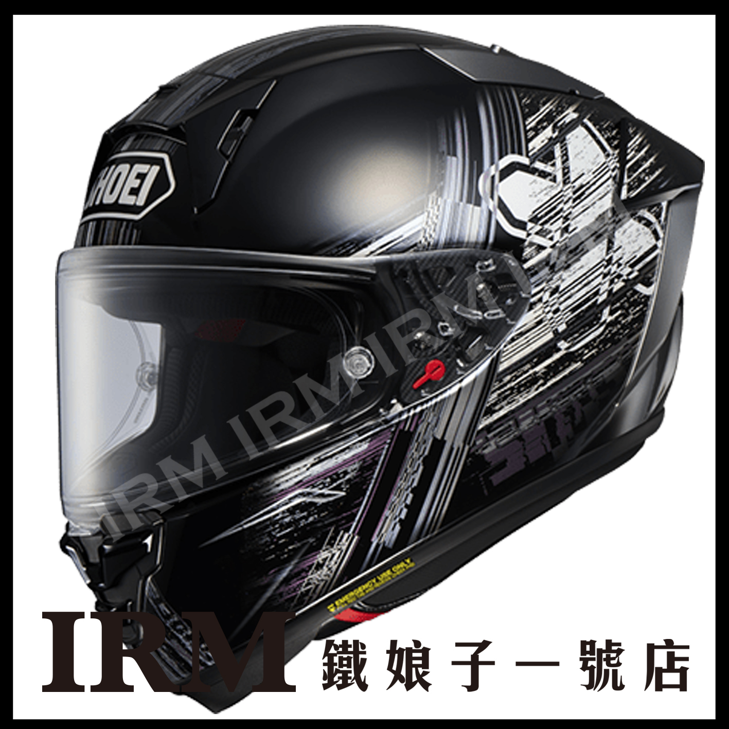 日本SHOEI【 X-15－CROSS LOGO】 – 鐵娘子一號店