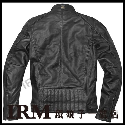 BLACK-CAFE LONDON TORONTO MOTORCYCLE LEATHER JACKET (2)
