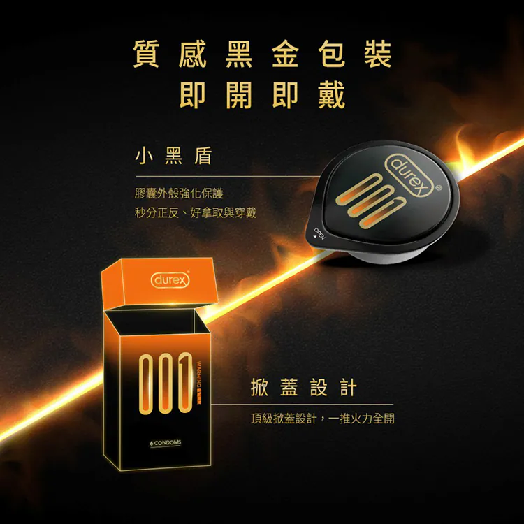 Durex 001PU 熱感潤滑裝 07