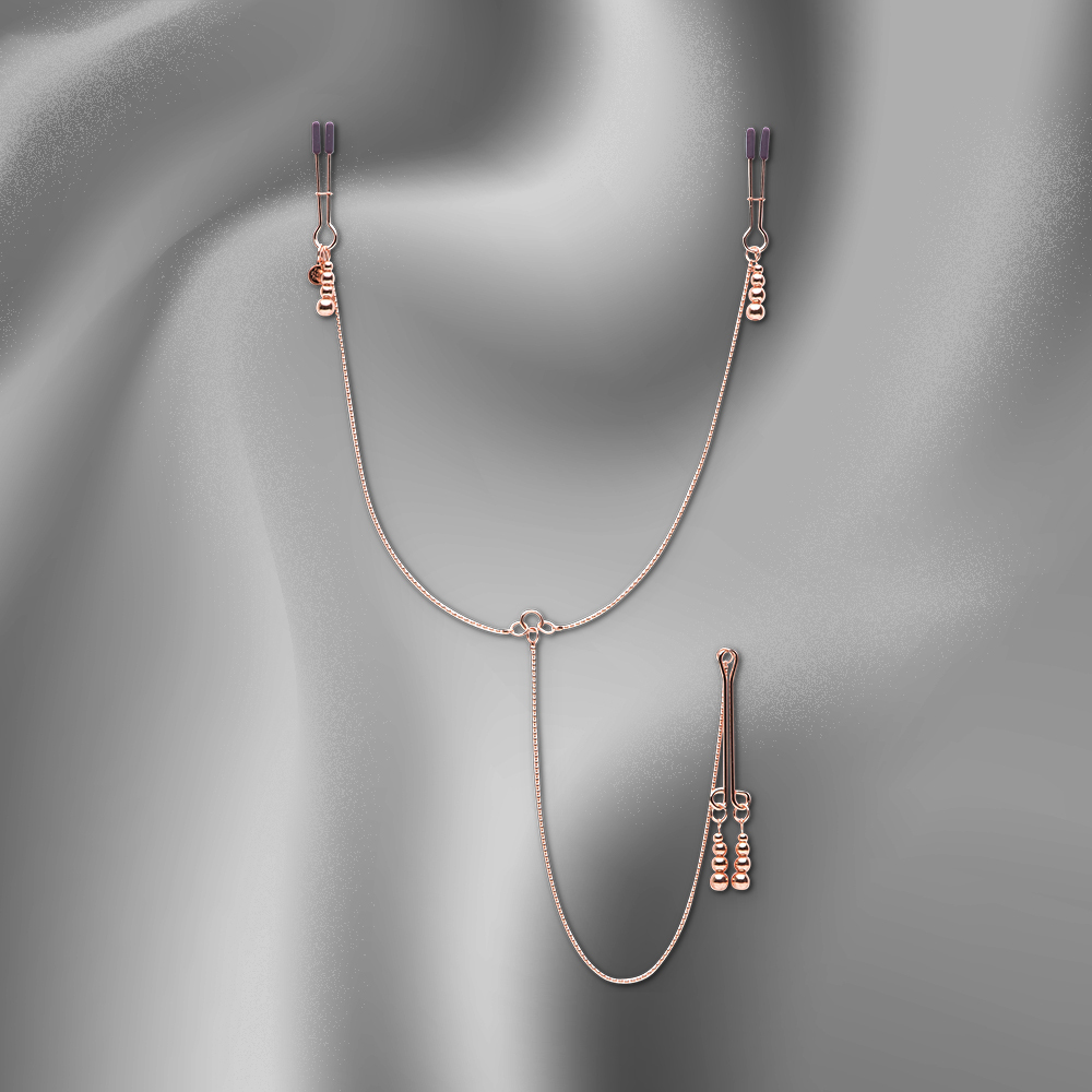 鏈條乳夾陰蒂夾-AD7