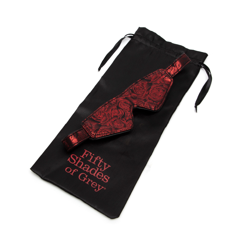 黑紅玫瑰眼罩-AD-7