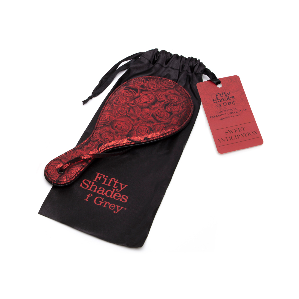 黑紅玫瑰圓形手拍-AD-7