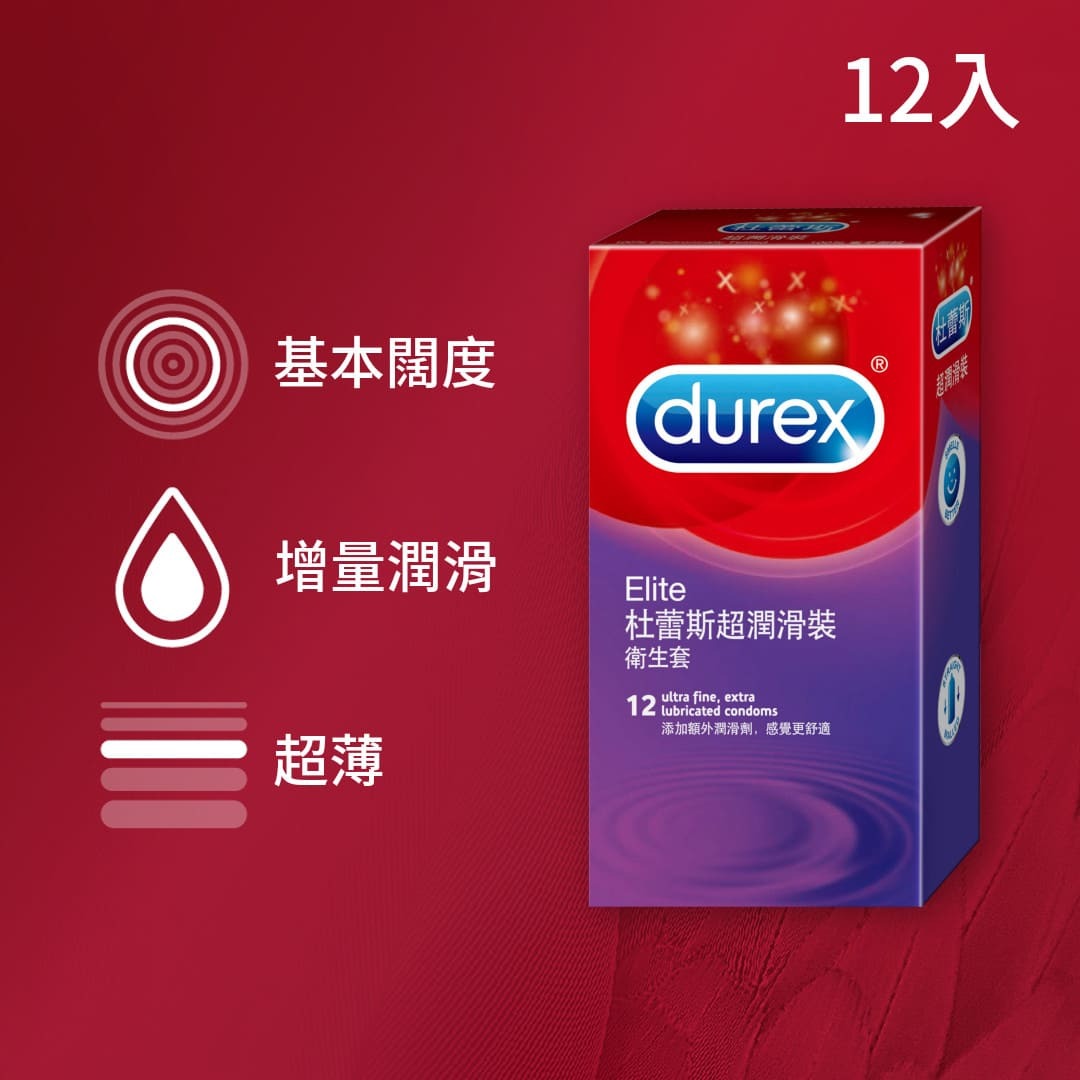 Durex 超潤滑裝 002
