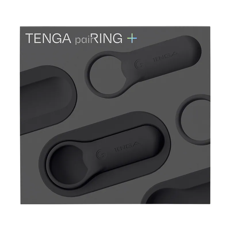 TENGA paiRING+ 配悅環 加強版 黑 01