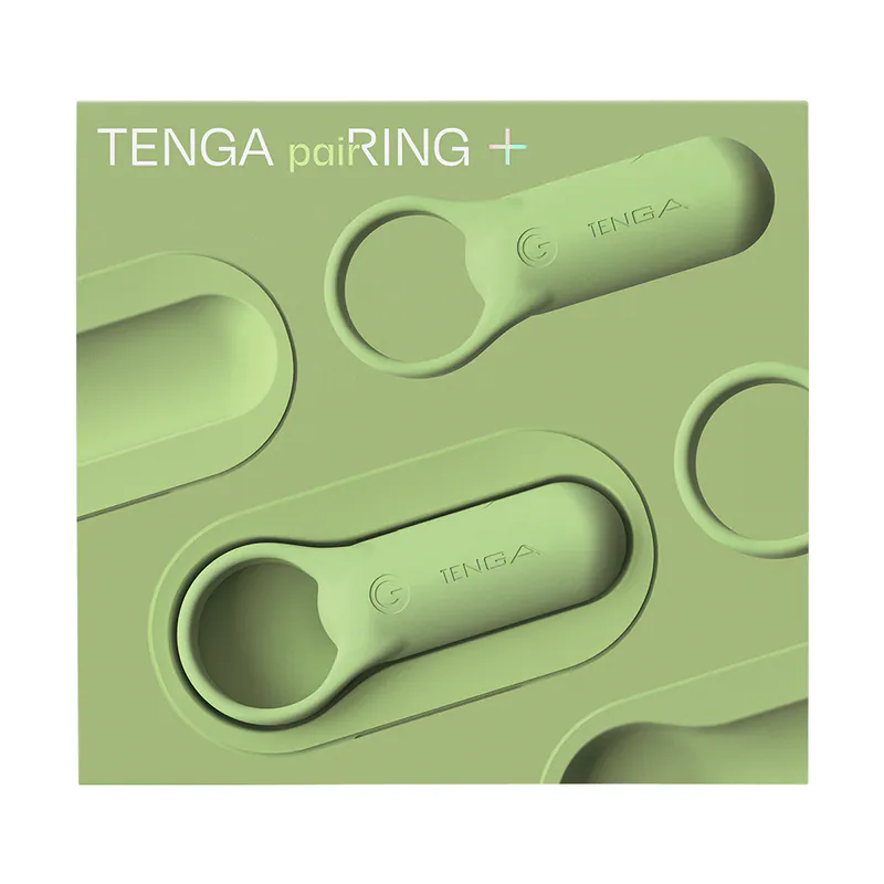TENGA paiRING+ 配悅環 加強版 青檸綠 01