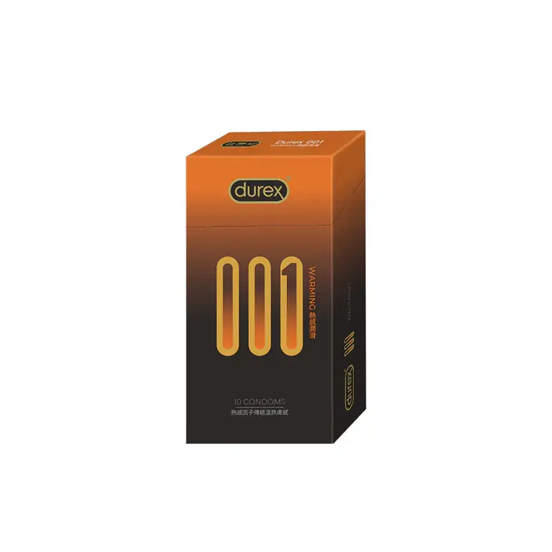 Durex 001 熱感潤滑裝 10入