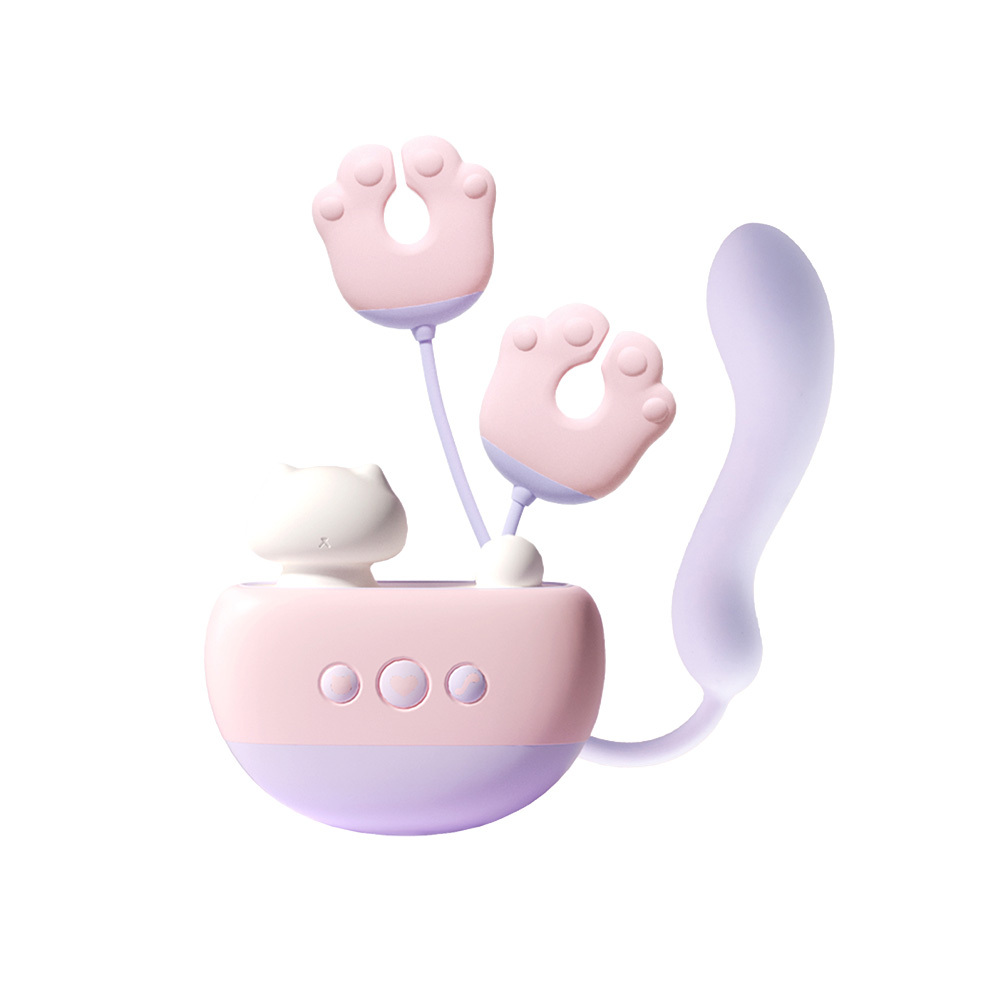 A920362-64-65-popocat浴缸貓_單機+乳夾+入體棒 0