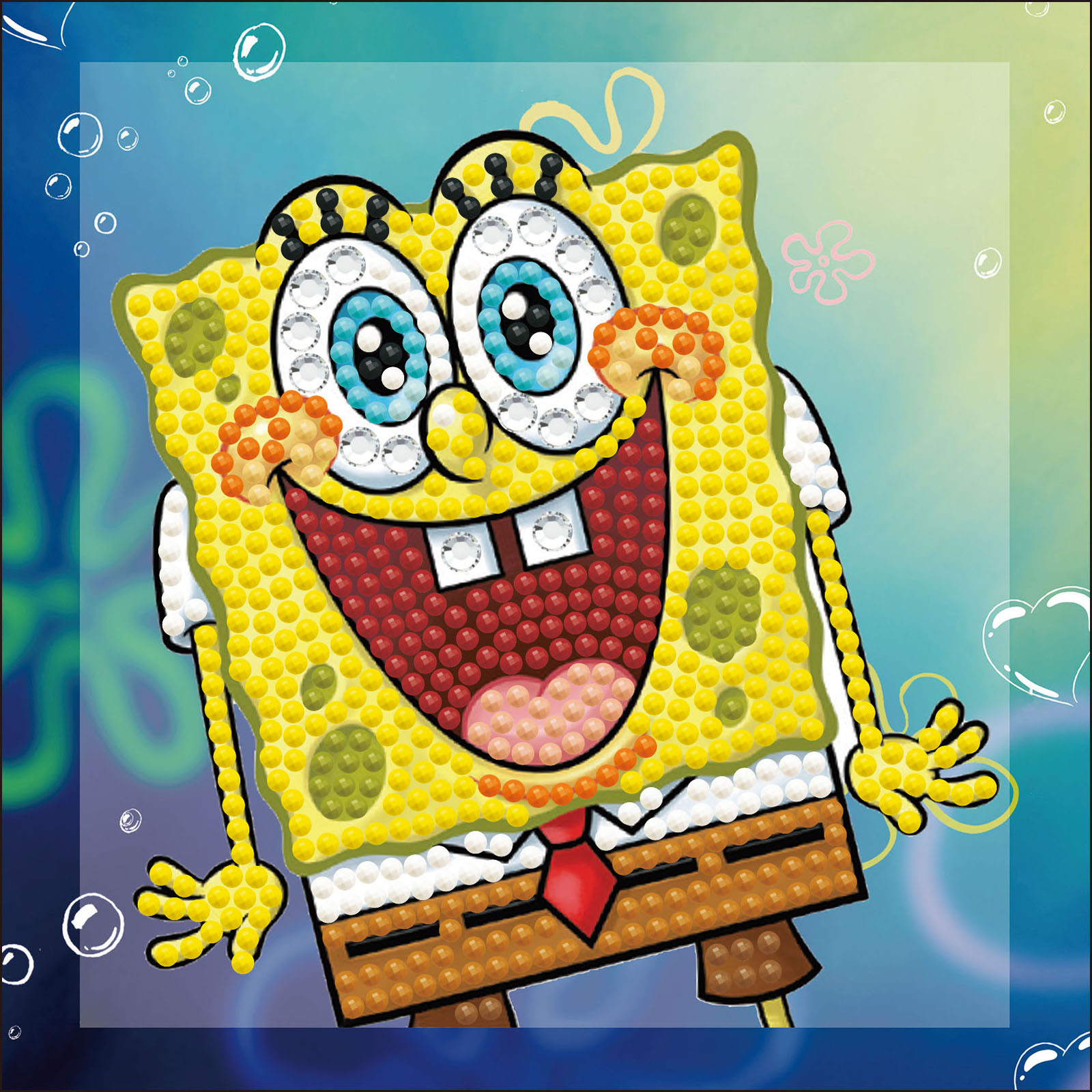 SpongeBob - Surprise Dotzies Standing Card Diamond Dotz Diamond Painting  Kit – Dotzmania