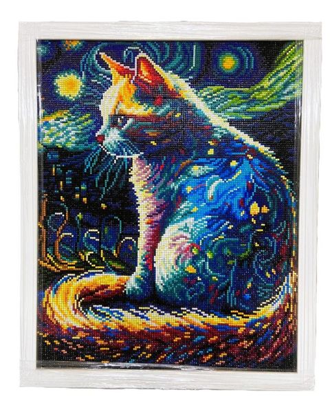 Starry Night Cat