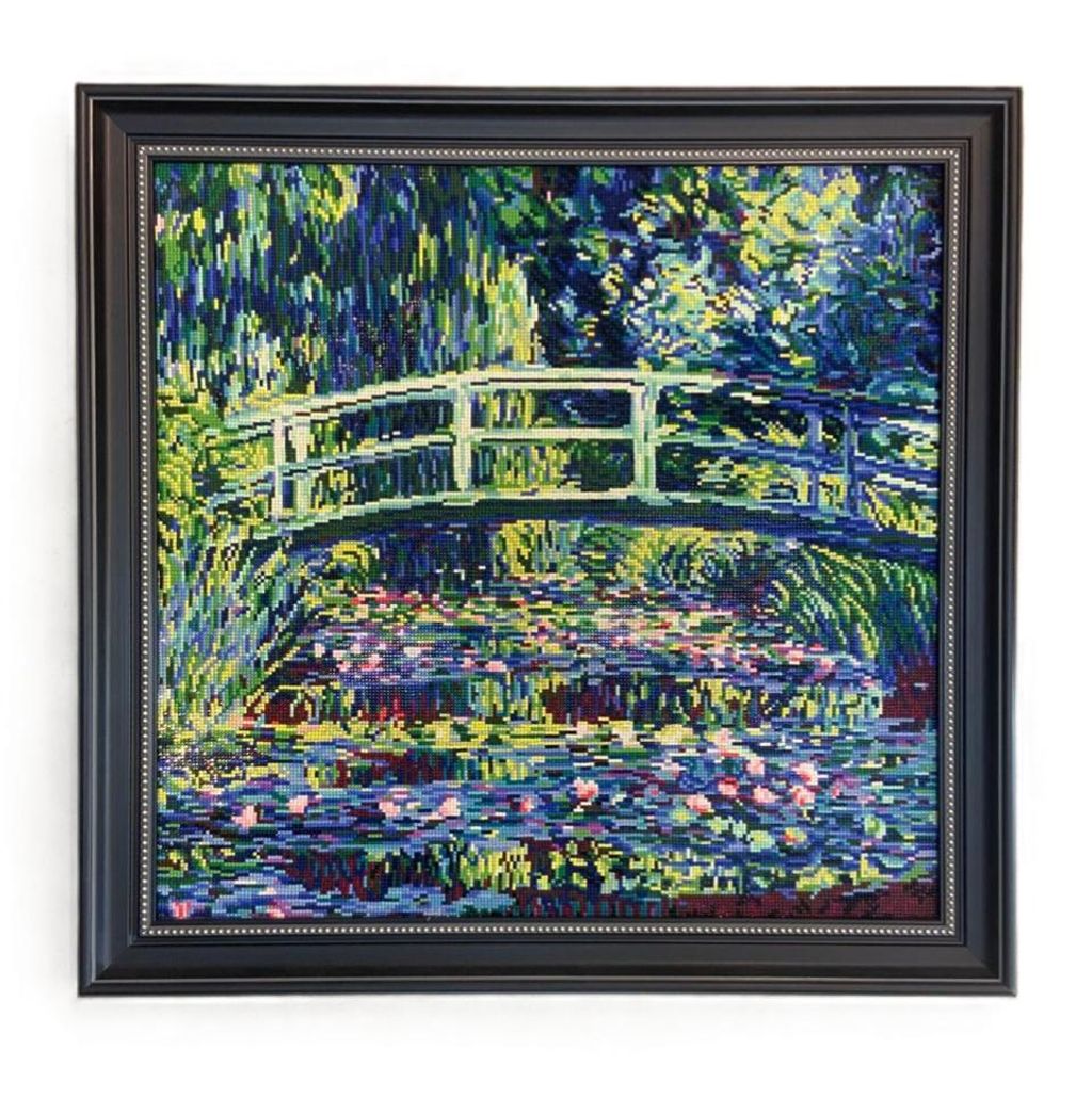 Water Lilies & Japanese Bridge