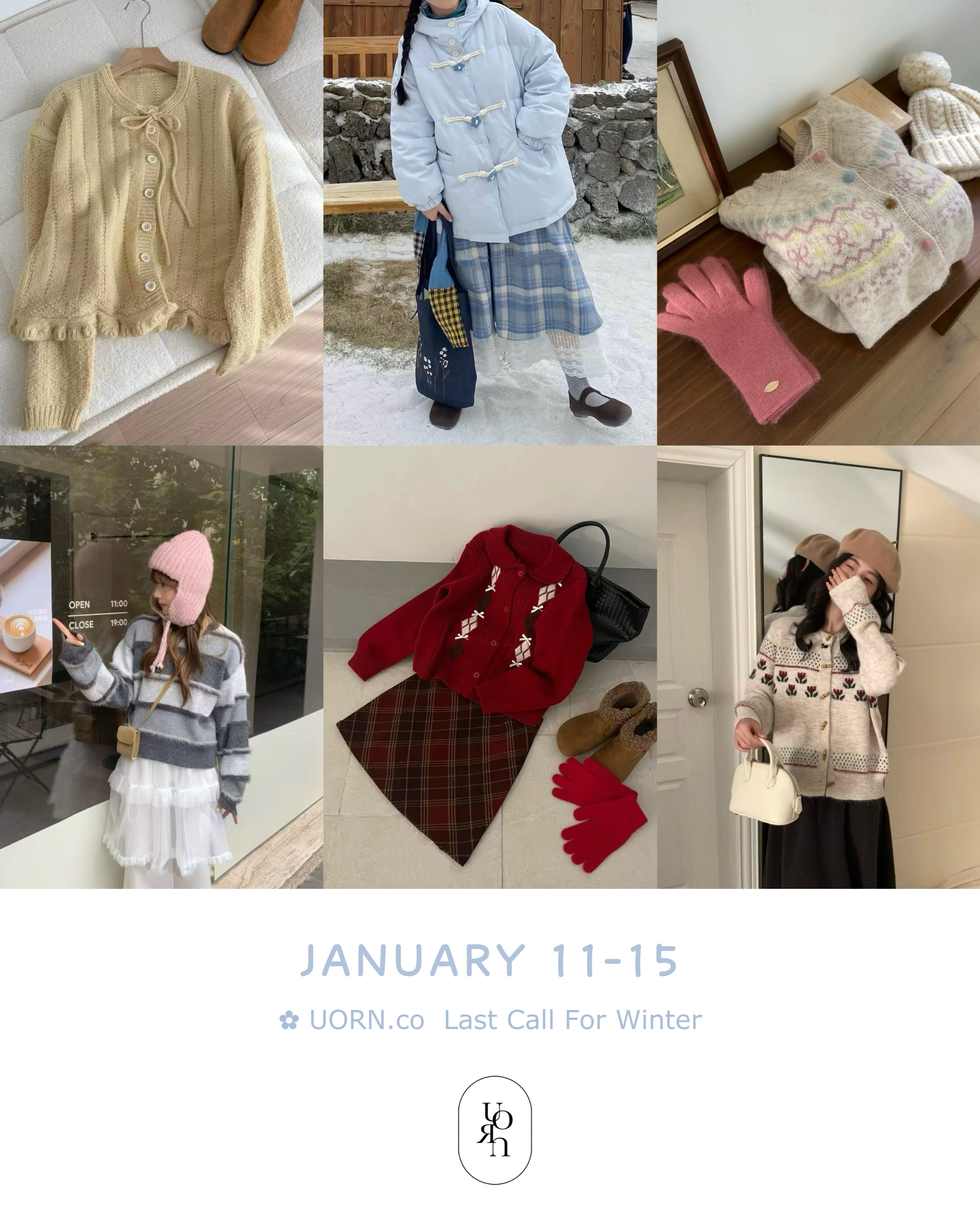 F/W ───  New Winter Collections  | UORN.co