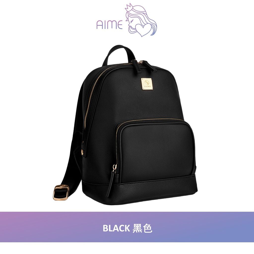 S'AIME | Synthetic Leather Classic Cube Multifunctional Backpack PLUS  经典方块多功能后背包 PLUS