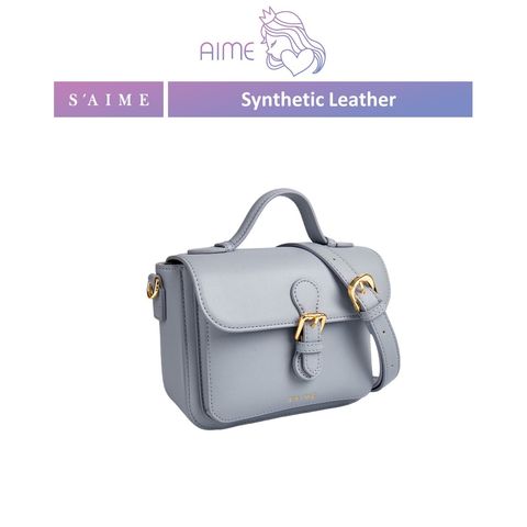 S'AIME | Synthetic Leather Quilted Cosmetic Mini Bag 绗缝化妆盒 